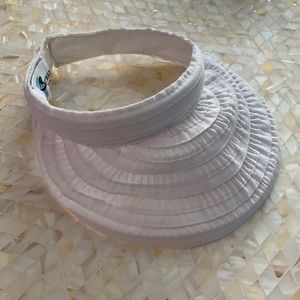 Betmar White Sun Visor